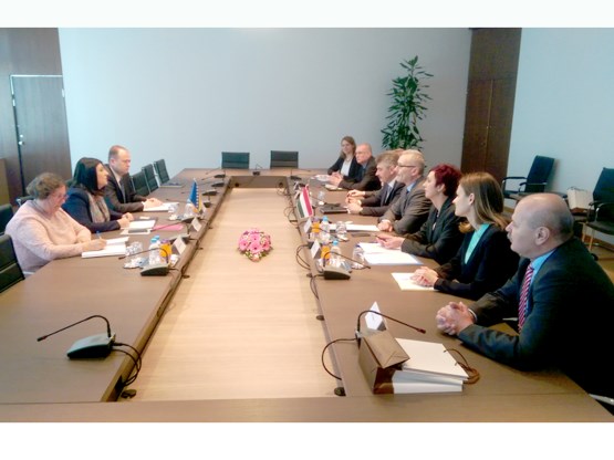 Članovi Kolegija Sekretarijata Parlamentarne skupštine BiH razgovarali sa delegacijom Narodne skupštine Mađarske  